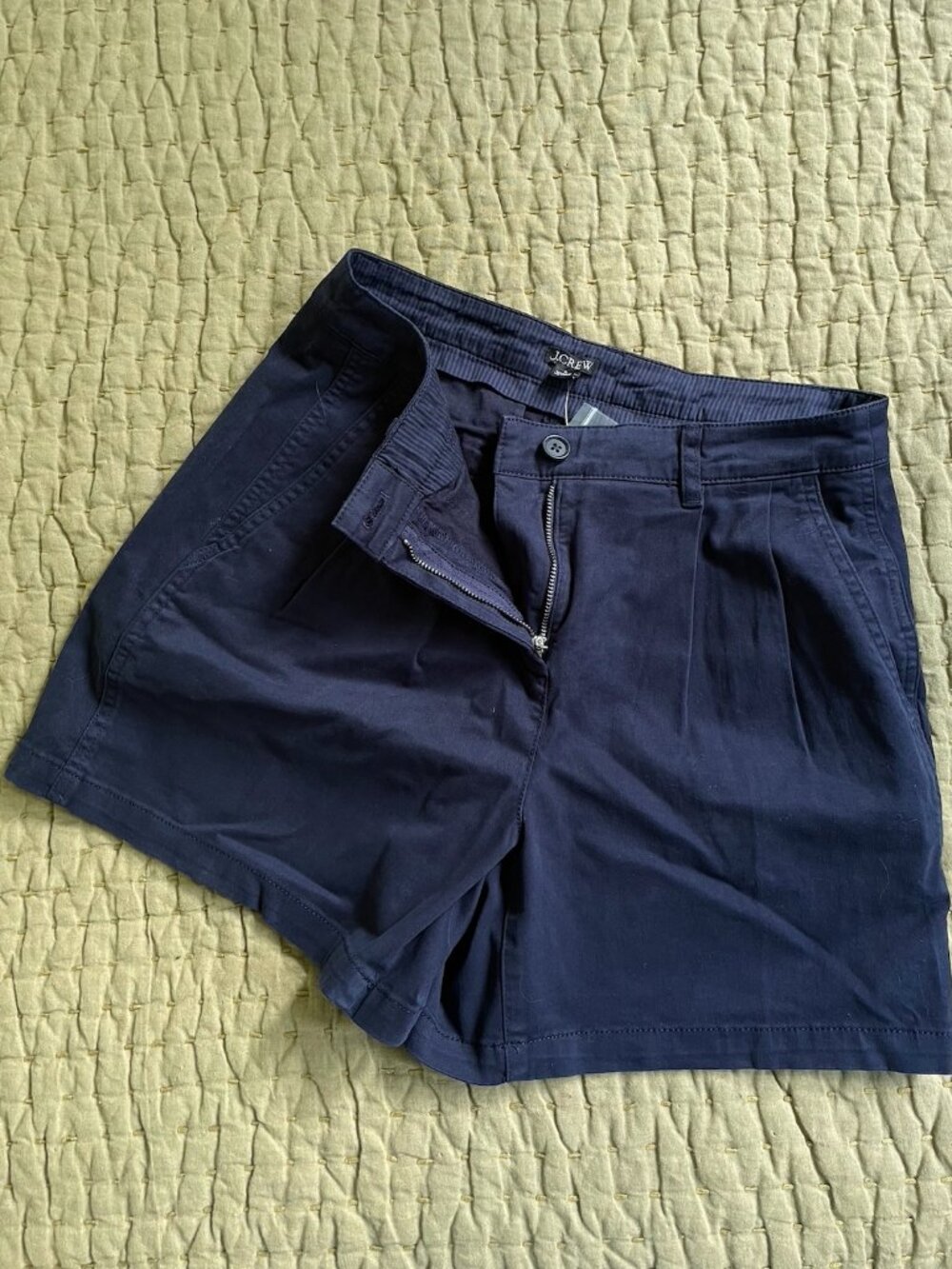 NWT J Crew Pleated Capeside Chino Short